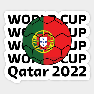 World Cup Qatar 2022  - Team Portugal Sticker